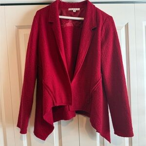 CAbi Rich Red Women's Blazer